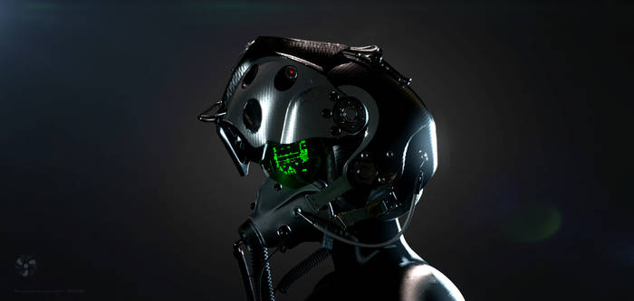 Ultimate Predator. W.A.S.P. pilot helmet
