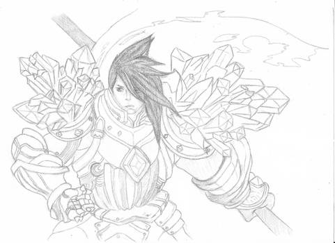 Sketch for a friend - Taric