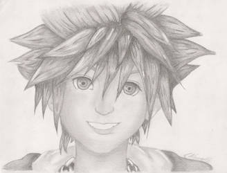 Sketch/Speed Drawing - Sora from Kingdom Hearts