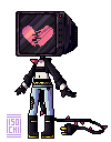 TV head pixel by IsoChi TV head pixel by IsoChi