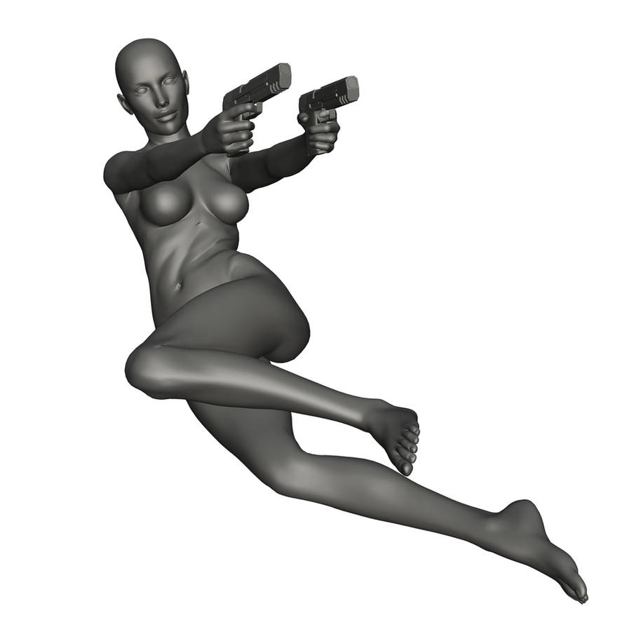 Female Gun Reference 2