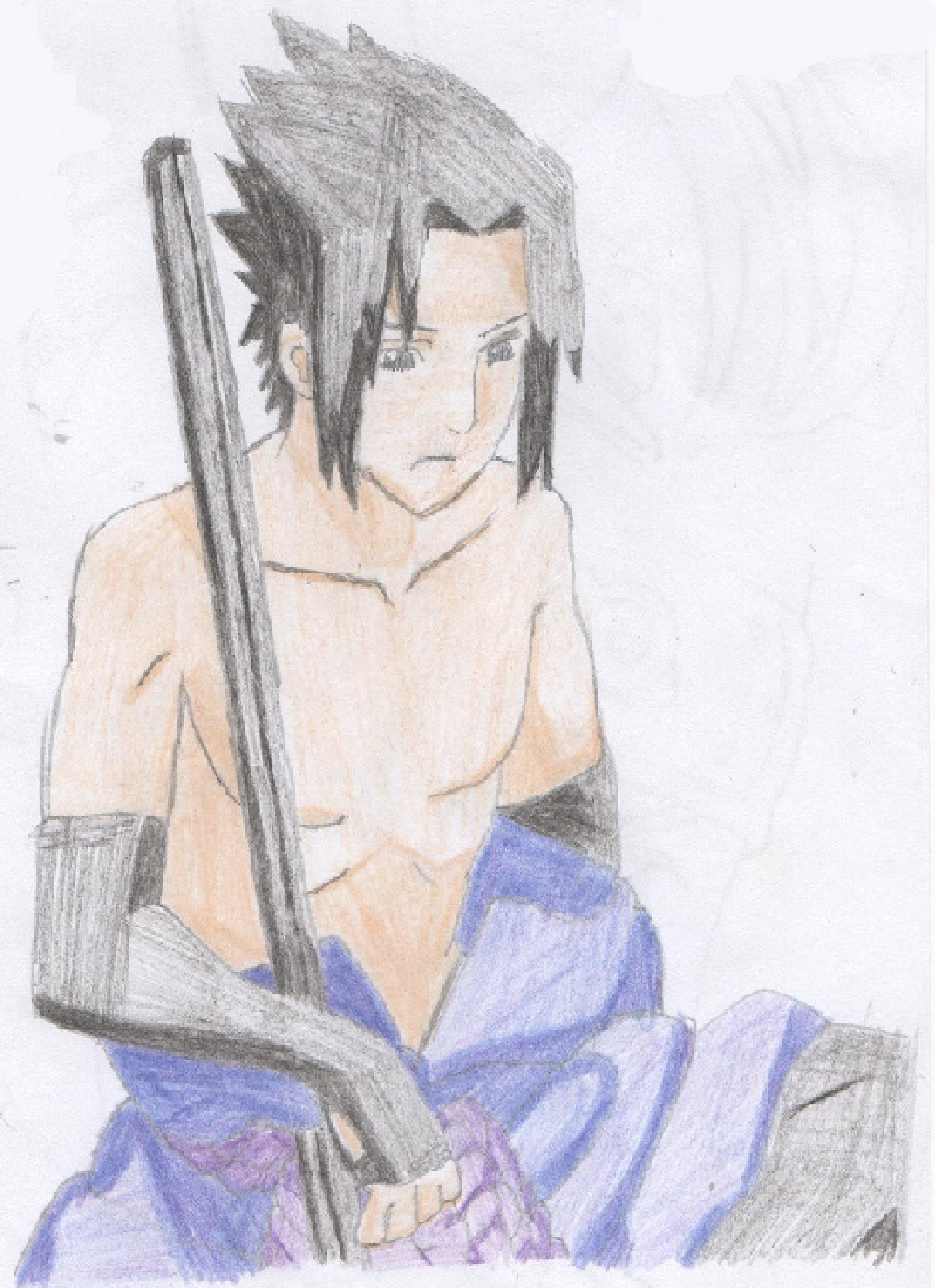 Sasuke Uchiha (coloured)