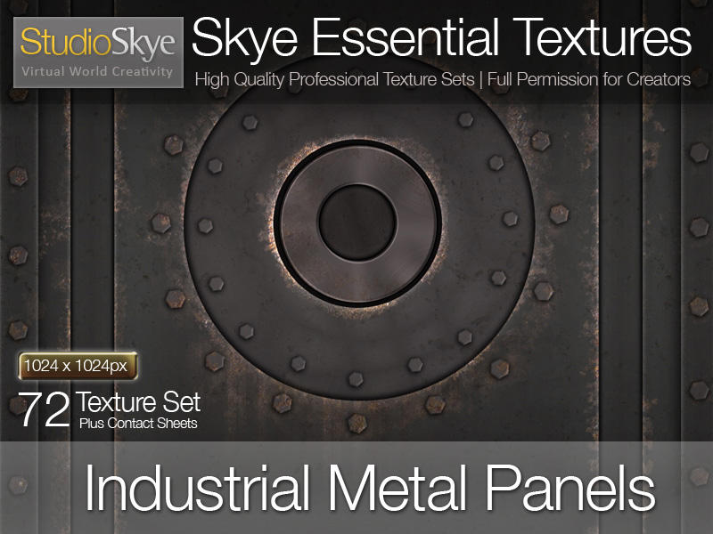 Industrial Metal Panel Texture set by studio-skye on DeviantArt