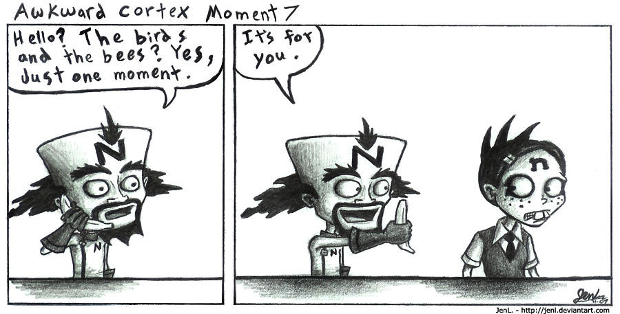 Awkward Cortex Moment 7 by JenL on DeviantArt