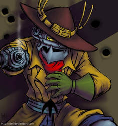 Bravestarr - Thunderstick - Robotic Outlaw