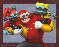 Sonic Boom - Eggman Orbot and Cubot