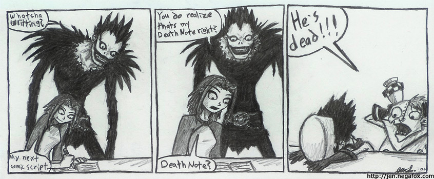 Shinigami and a Dead Scientist