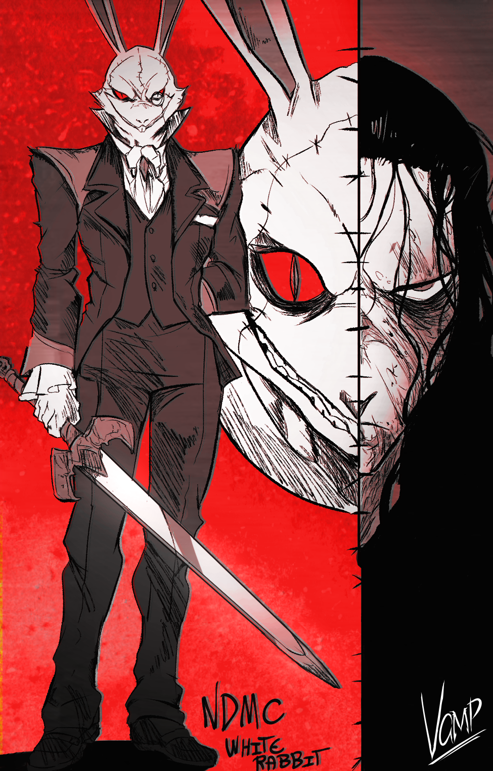 White Rabbit (NDMC) by DomesticVamp on DeviantArt