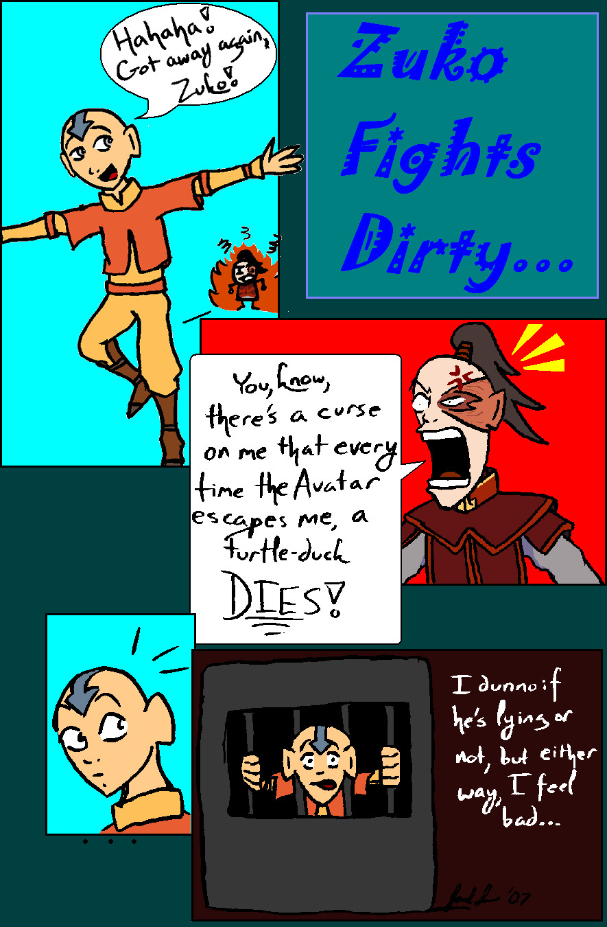 Zuko Fights Dirty