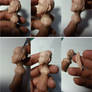 Making figurine hairs tutorial part 1