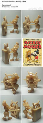 Steamboat Willie - Mickey - 1928