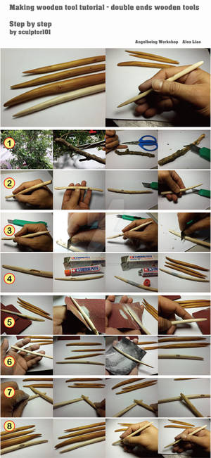 Making wooden tool tutorial