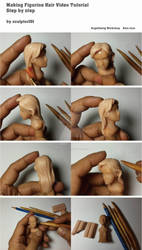 Making Figurine Hair Video Tutorial