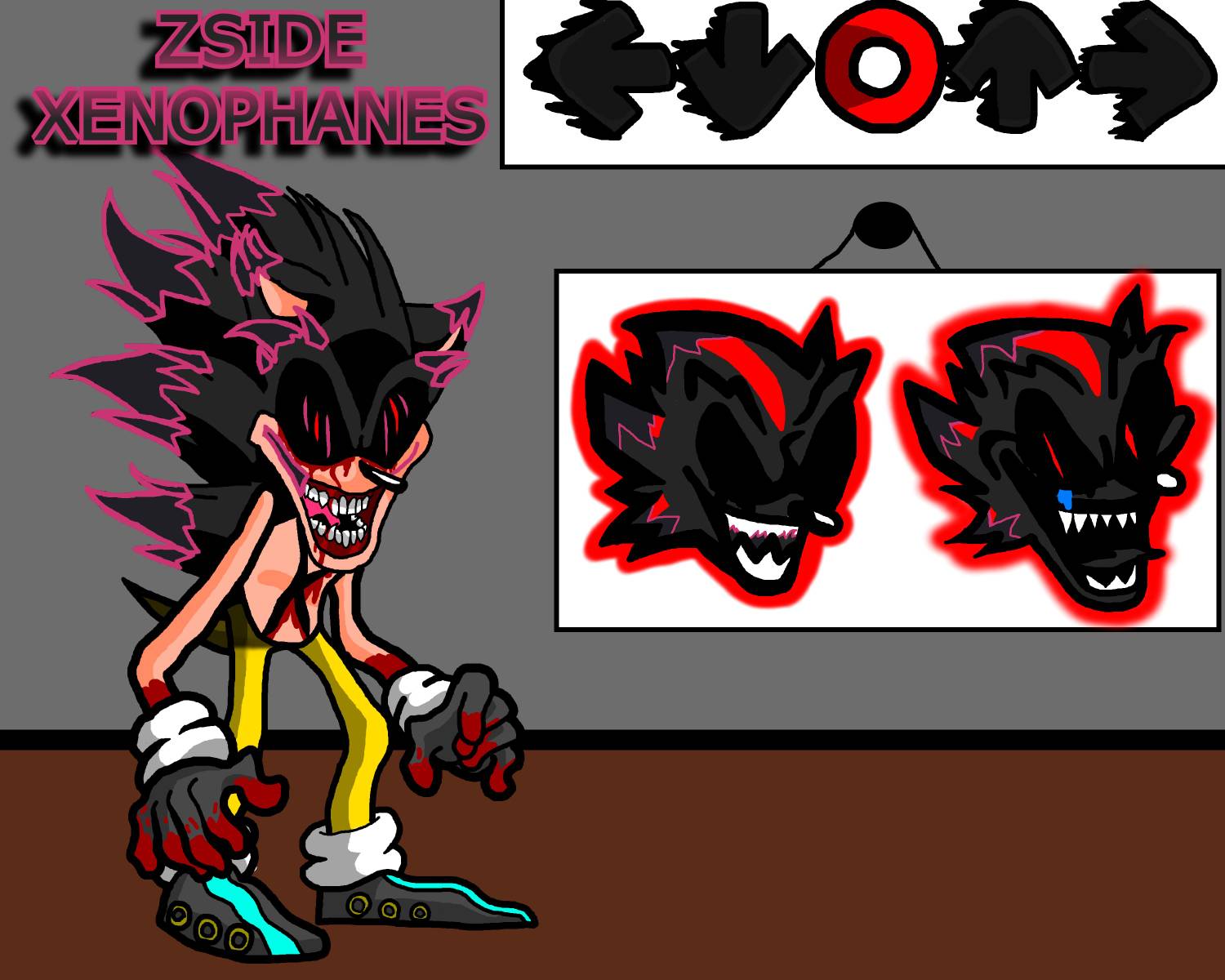 Sonic Exe by ZippyZappybear on DeviantArt