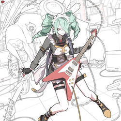 #1, lineart.