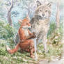 Storybook watercolor