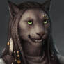 Khajiit portrait [commission]