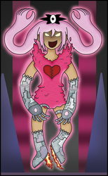 Superheart (Sweetheart fusion with her 3 clones)