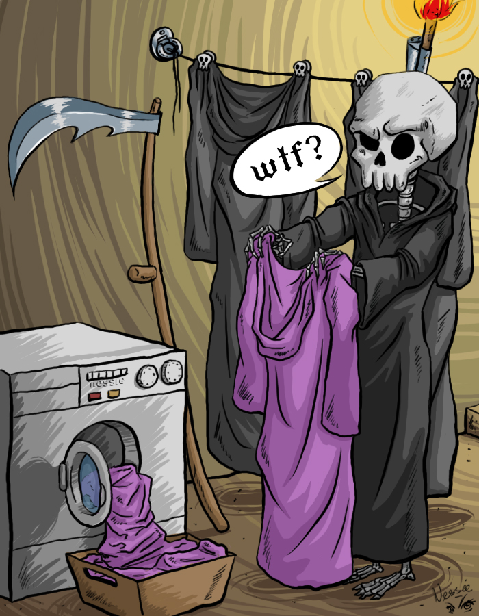 Death - Discworld I by DarkNessie