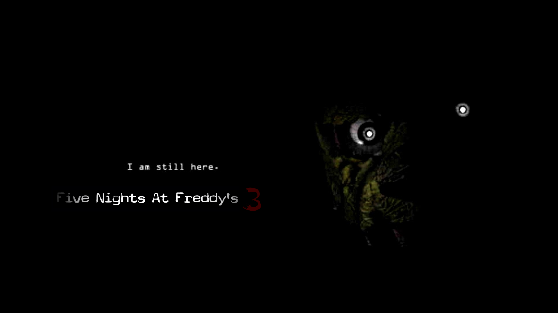 Five Nights At Freddy's 3 Official Poster by ProfessorAdagio on DeviantArt