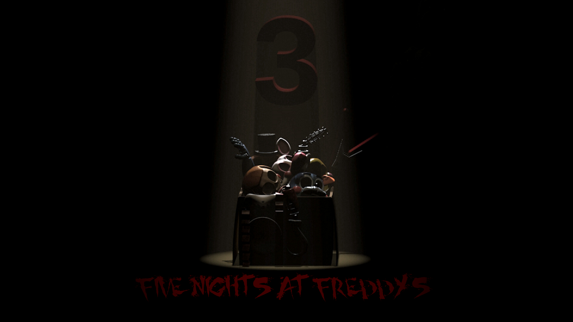 HD wallpaper: Five Nights at Freddy's, Five Nights at Freddy's 3