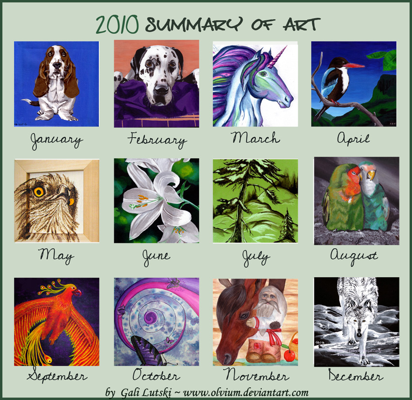 2010 Art Summary