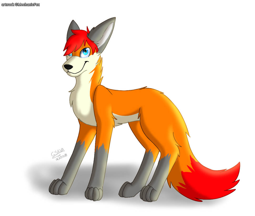 Deviantart Andre Fox Trade: Andrew by MechanicFox on DeviantArt