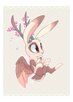 Cherry Blossom Wolpertinger