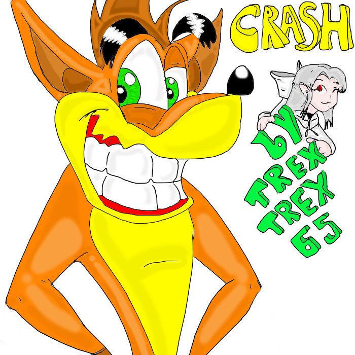 CRASH bandicoot 1990 style