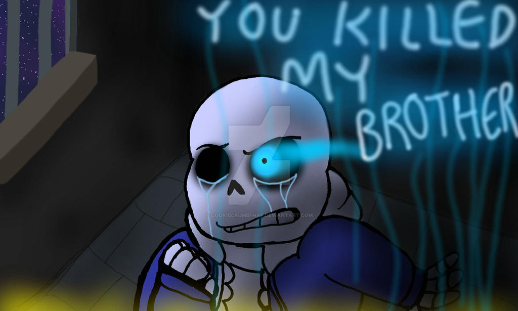 Sans Angst A VERY SAD SANS by cookiecrumbfnaf on DeviantArt