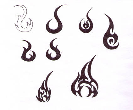 2385 Tribal flames Vector Images  Depositphotos