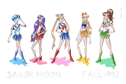 Sailormoon Fashion Sketches