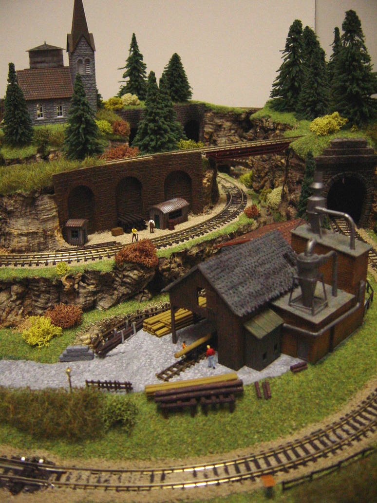 N-gauge layout - The Rabbit Warren 14 by Dirgriz on DeviantArt