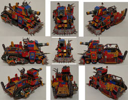 Ork Battlewagon - finished 01