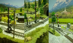 German era 2 Semaphore Signals - 03