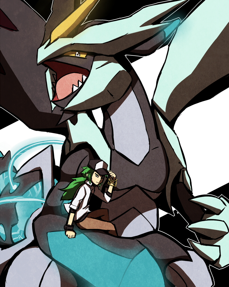 sparkling blue black kyurem