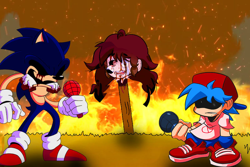 Sonic.exe VS Fleetway Super Sonic by trollslayer481 on DeviantArt