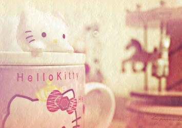 Hello kitty cup