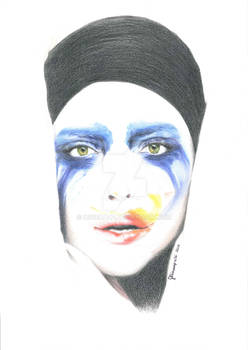 Lady Gaga Drawing