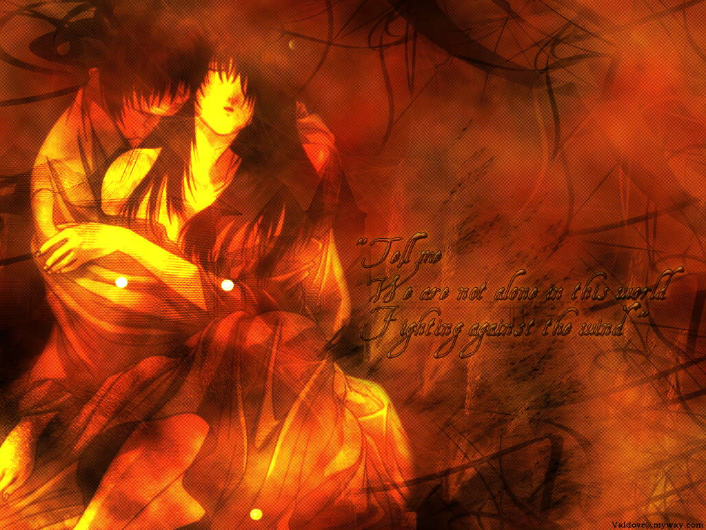 Kenshin and Tomoe