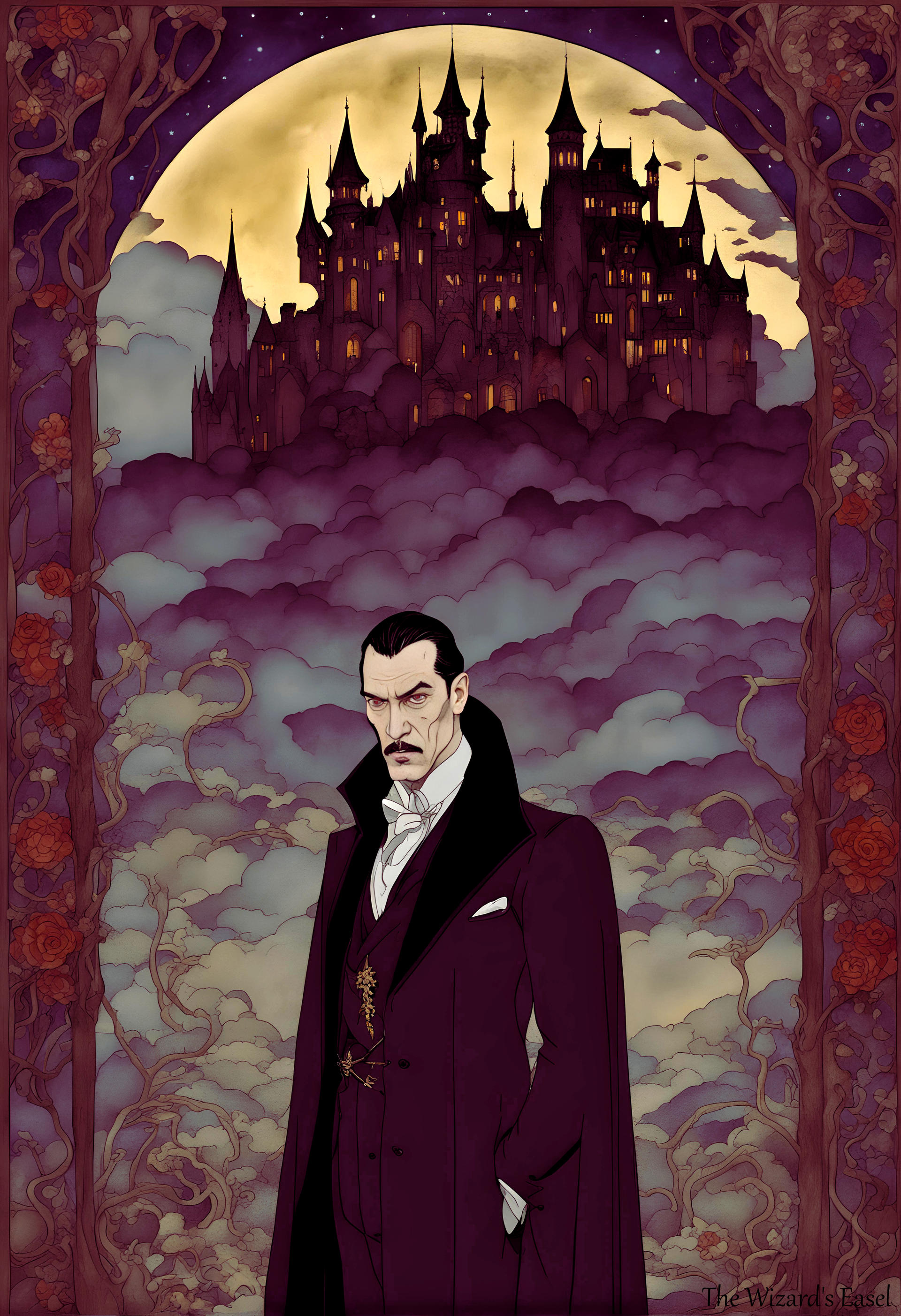 The Violet Count by TheWizardsEasel on DeviantArt