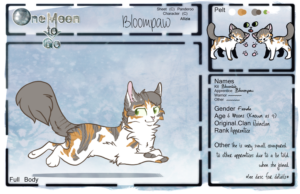 -OMtG- Bloompaw Application