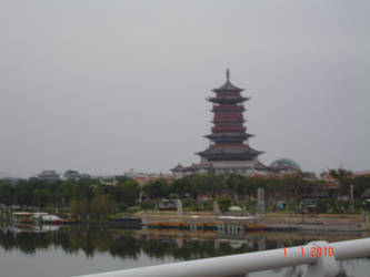 Pagoda at Xiamen Botanical Gardens
