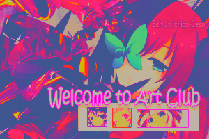 Art Club - Welcome Banner