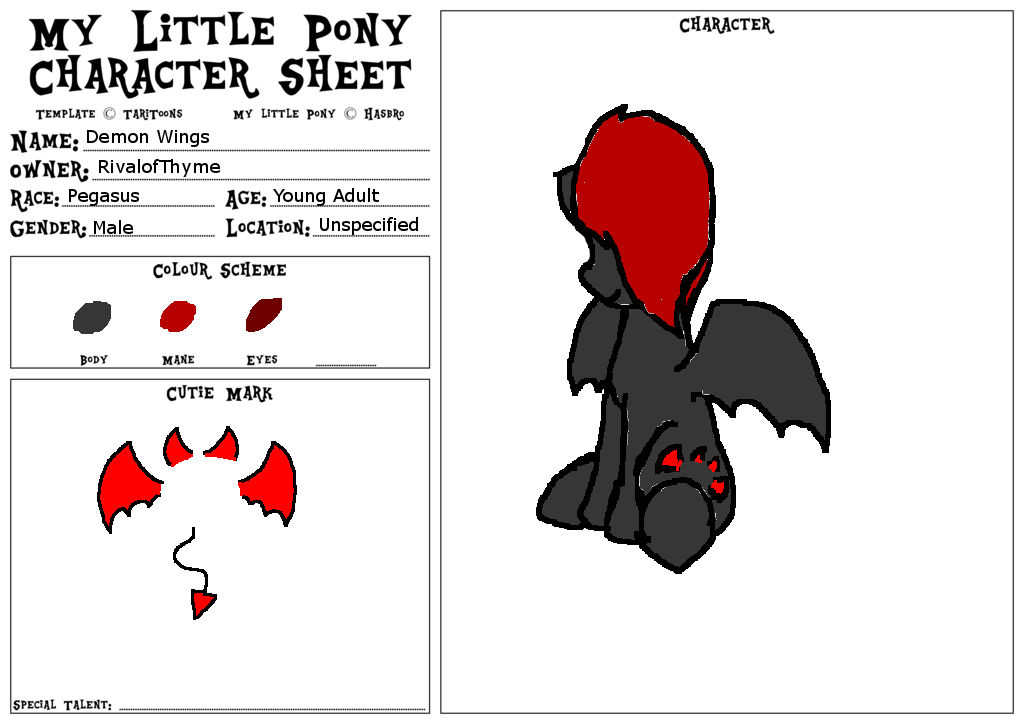 Demon Reference Sheet Demon Wings Reference Sheet by RivalofThyme on DeviantArt