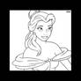 Coloring Page - Belle