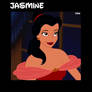 Disney Recolor - Jasmine (Red)