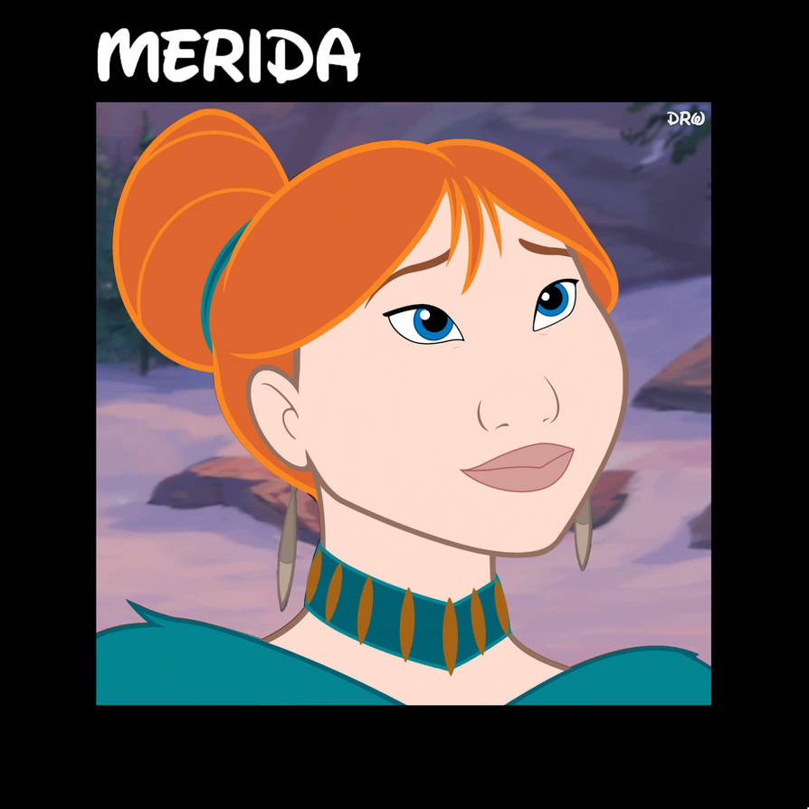 Disney Recolor - Merida by DisneyRebelWorks on DeviantArt