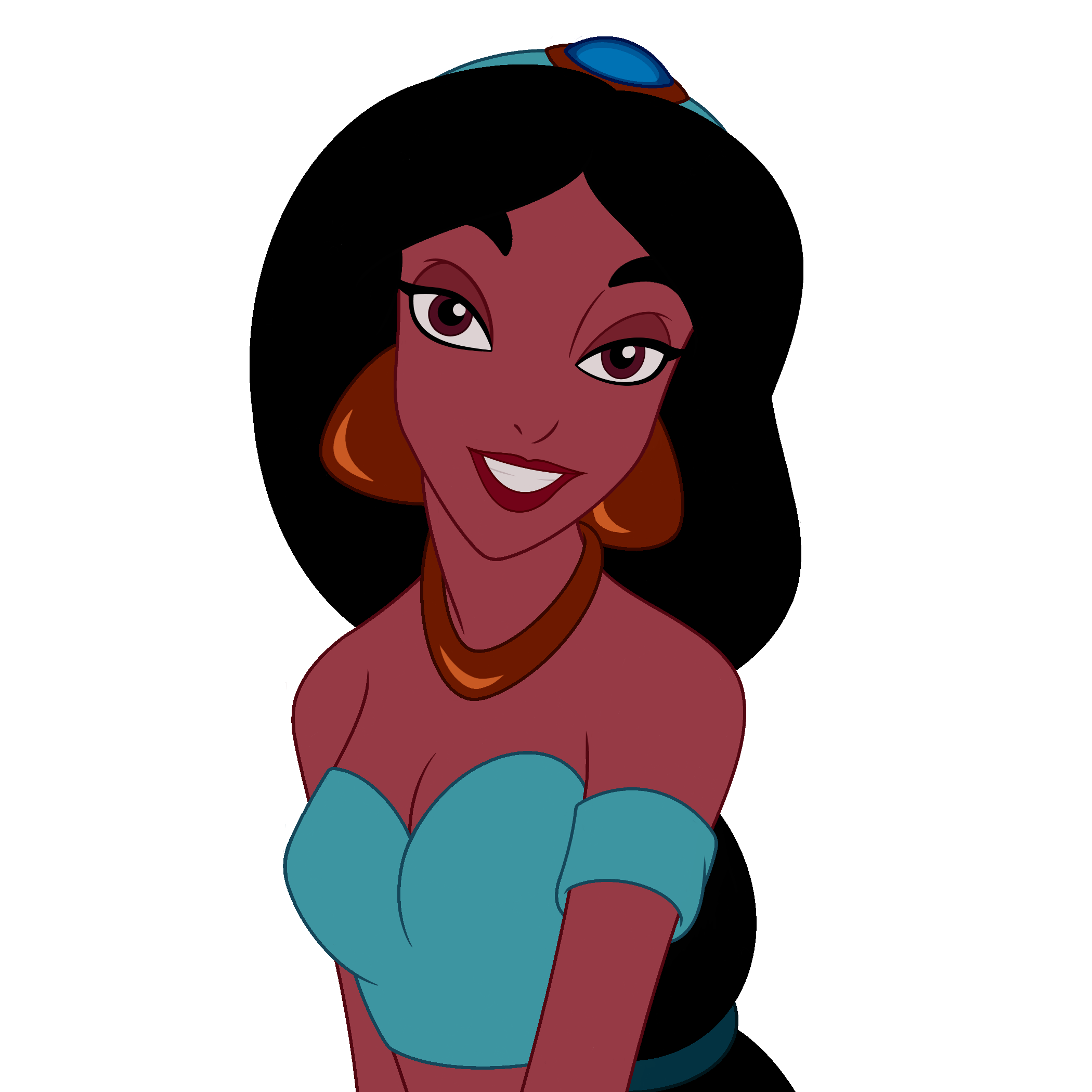 Princess Jasmine Cel by DisneyRebelWorks on DeviantArt