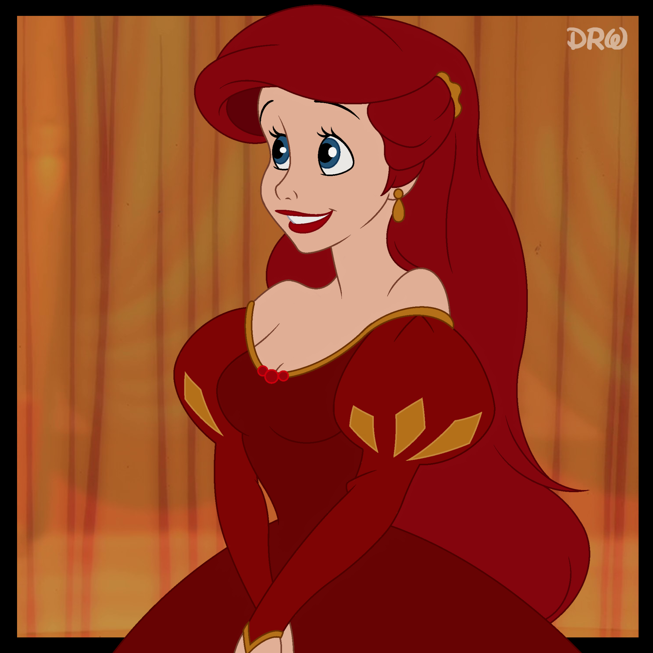 Ariel in Red 2 by DisneyRebelWorks on DeviantArt
